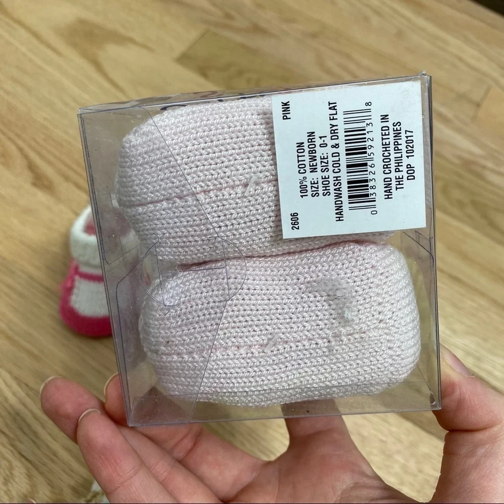 Baby Girl Sock Slipper Bundle NWT Princess Pink